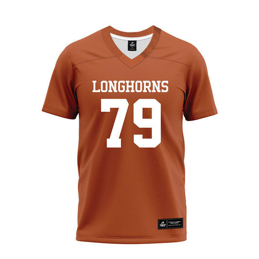 Texas - NCAA Football : Connor Stroh - Premium Football Jersey-0