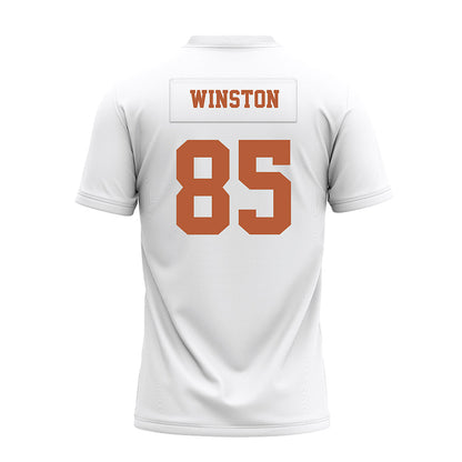 Texas - NCAA Football : Emaree Winston - White Premium Football Jersey-1