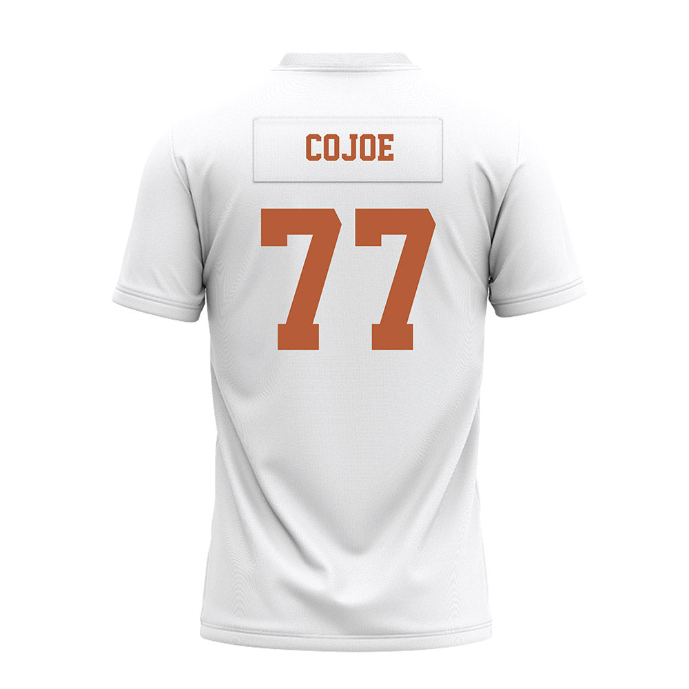 Texas - NCAA Football : Andre Cojoe - White Premium Football Jersey-1