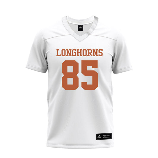 Texas - NCAA Football : Emaree Winston - White Premium Football Jersey-0