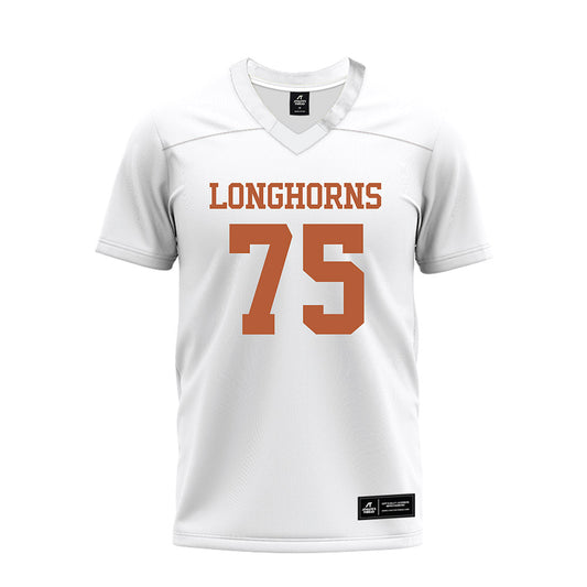 Texas - NCAA Football : Jaydon Chatman - White Premium Football Jersey-0