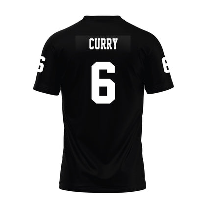 Texas Tech - NCAA Football : John Curry - Black Premium Football Jersey-1
