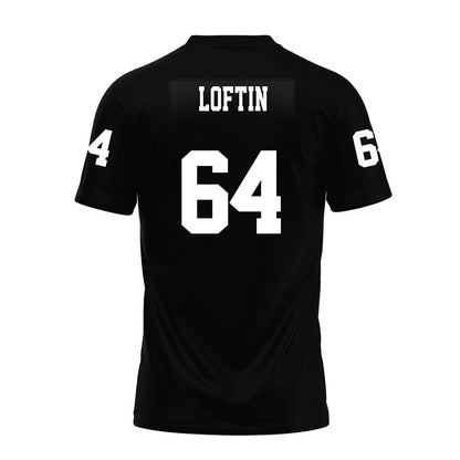 Texas Tech - NCAA Football : Jurrien Loftin - Black Premium Football Jersey-1