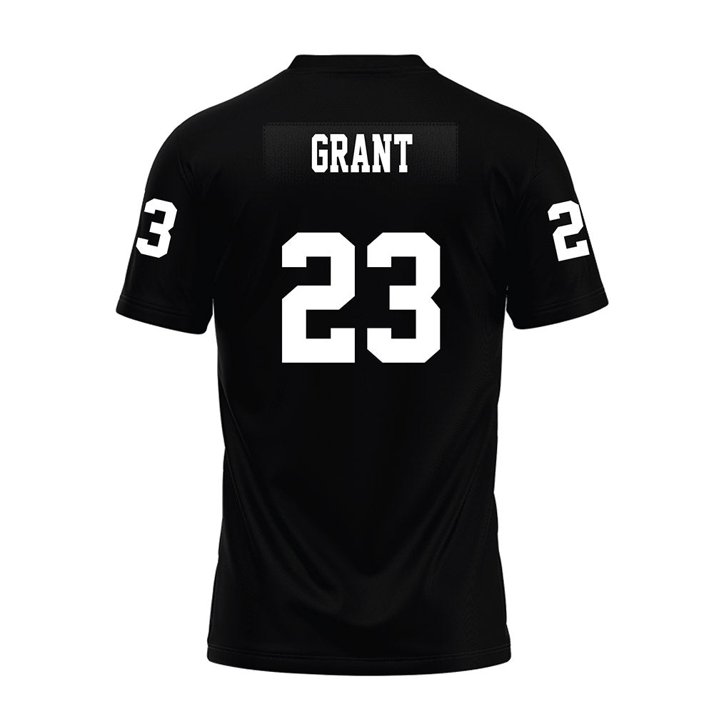 Texas Tech - NCAA Football : Tarrion Grant - Black Premium Football Jersey-1