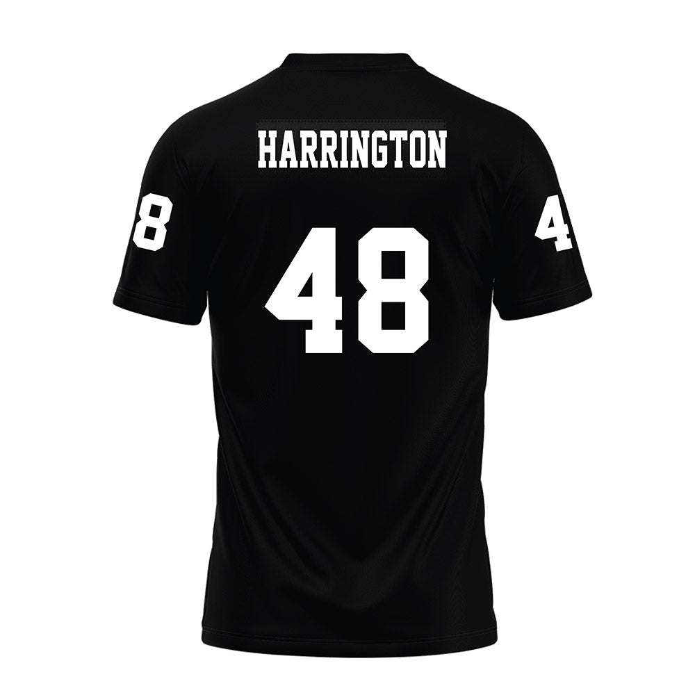Texas Tech - NCAA Football : Stone Harrington - Black Premium Football Jersey-1
