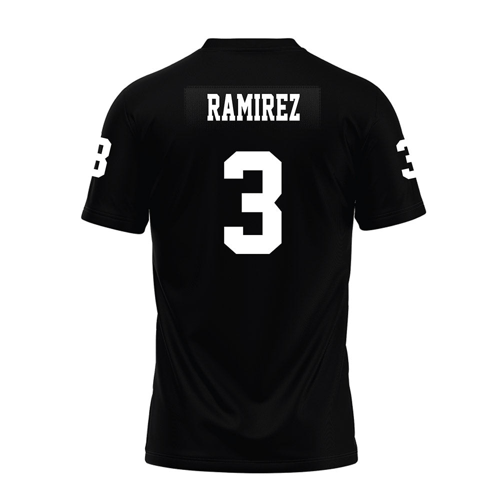 Texas Tech - NCAA Football : Bryce Ramirez - Black Premium Football Jersey-1