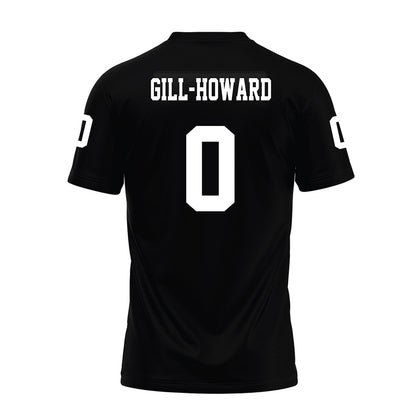 Texas Tech - NCAA Football : Skyler Gill-Howard - Black Premium Football Jersey-1
