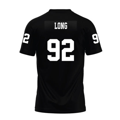Texas Tech - NCAA Football : Kasen Long - Black Premium Football Jersey-1