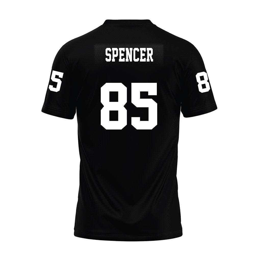 Texas Tech - NCAA Football : Dylan Spencer - Black Premium Football Jersey-1