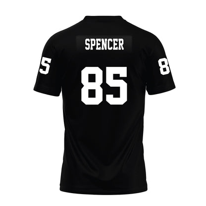 Texas Tech - NCAA Football : Dylan Spencer - Black Premium Football Jersey-1