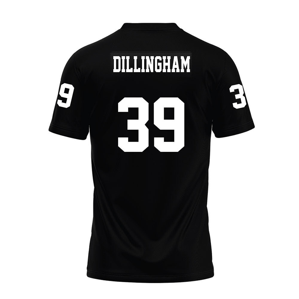 Texas Tech - NCAA Football : Luke Dillingham - Black Premium Football Jersey-1