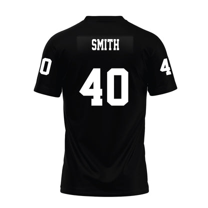 Texas Tech - NCAA Football : Wesley Smith - Black Premium Football Jersey-1