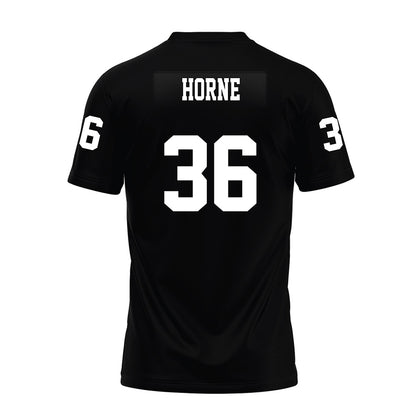 Texas Tech - NCAA Football : Justin Horne - Black Premium Football Jersey-1