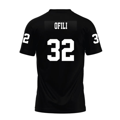 Texas Tech - NCAA Football : Cheta Ofili - Black Premium Football Jersey-1