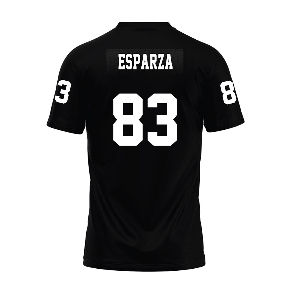Texas Tech - NCAA Football : Jack Esparza - Black Premium Football Jersey-1