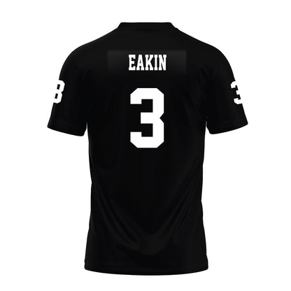 Texas Tech - NCAA Football : Coy Eakin - Black Premium Football Jersey-1
