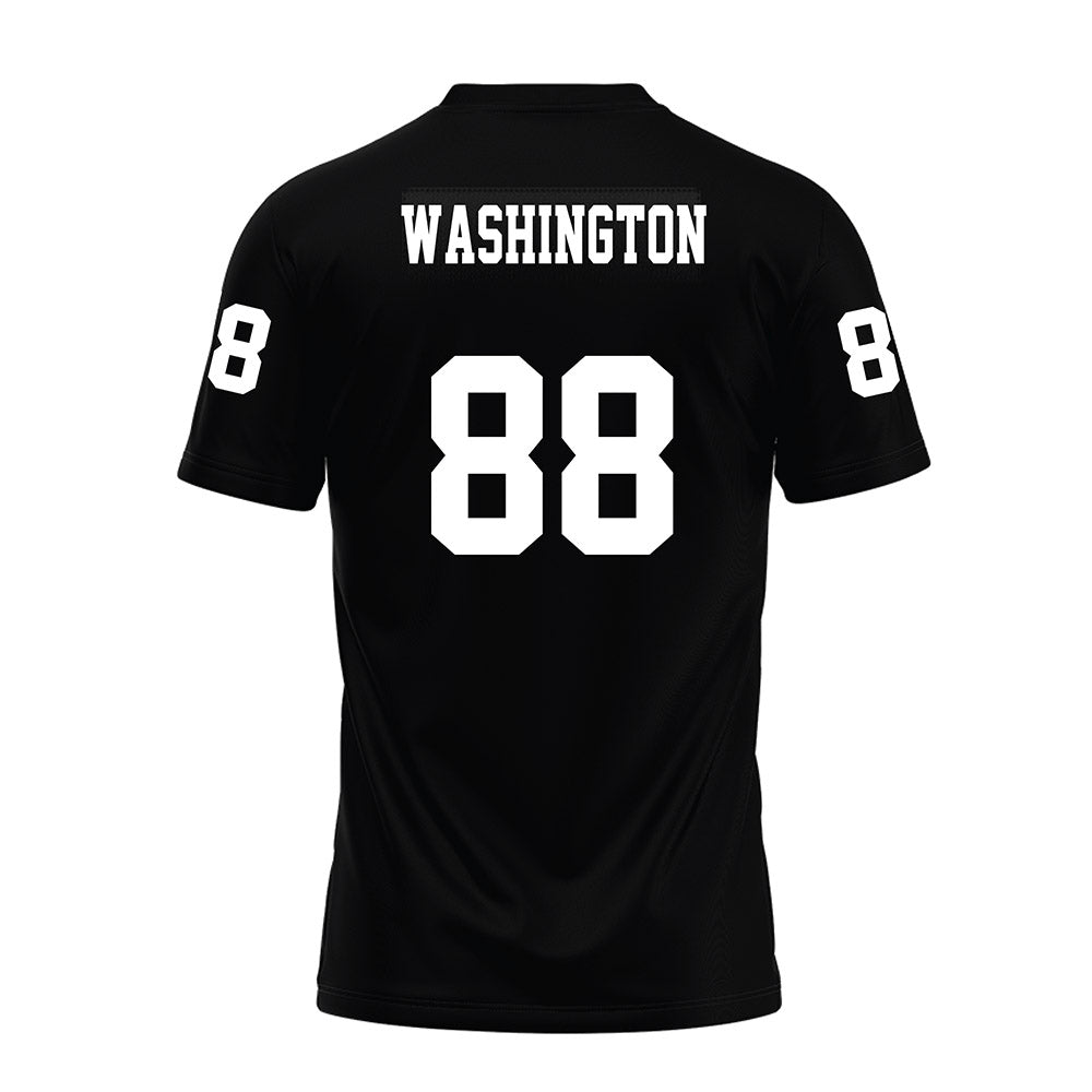 Texas Tech - NCAA Football : Amier Washington - Black Premium Football Jersey-1
