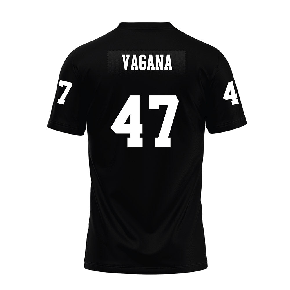 Texas Tech - NCAA Football : Rylan Vagana - Black Premium Football Jersey-1