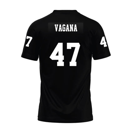 Texas Tech - NCAA Football : Rylan Vagana - Black Premium Football Jersey-1