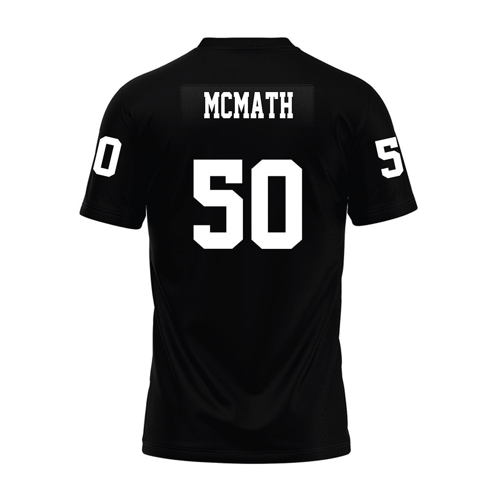 Texas Tech - NCAA Football : Patrick McMath - Black Premium Football Jersey-1