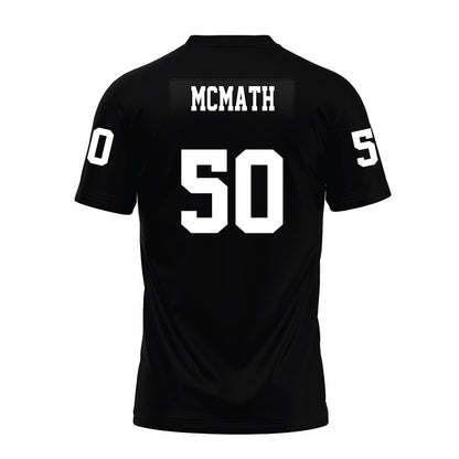 Texas Tech - NCAA Football : Patrick McMath - Black Premium Football Jersey-1