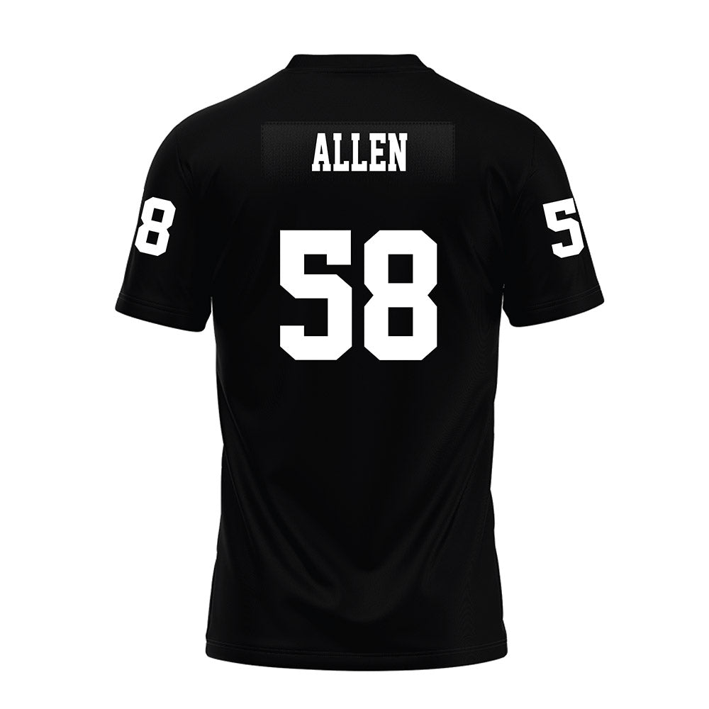 Texas Tech - NCAA Football : Tanner Allen - Black Premium Football Jersey-1