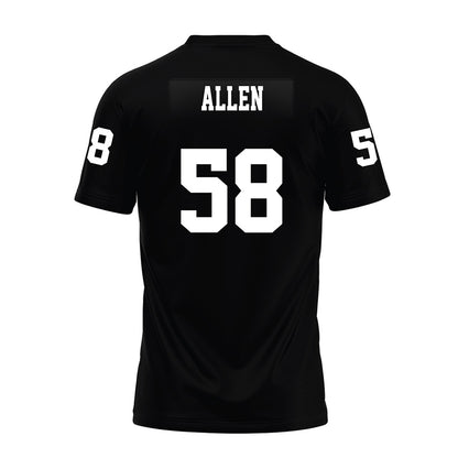 Texas Tech - NCAA Football : Tanner Allen - Black Premium Football Jersey-1