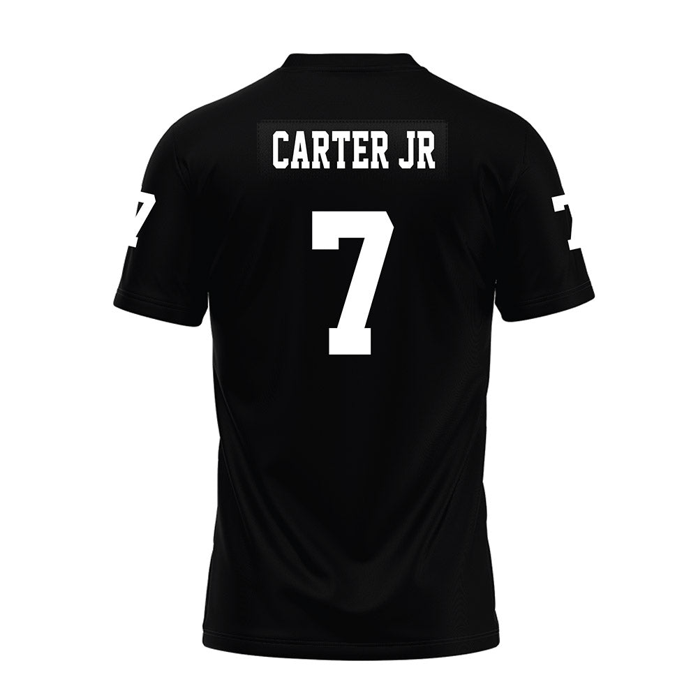 Texas Tech - NCAA Football : Terrance Carter Jr - Black Premium Football Jersey-1