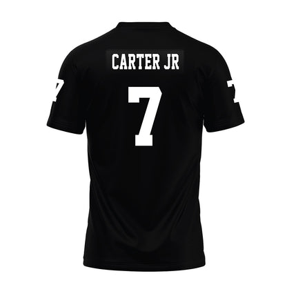 Texas Tech - NCAA Football : Terrance Carter Jr - Black Premium Football Jersey-1