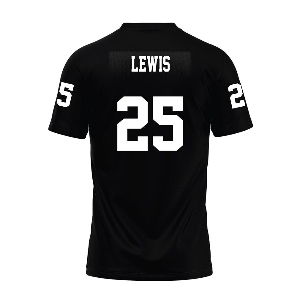 Texas Tech - NCAA Football : Chapman Lewis - Black Premium Football Jersey-1