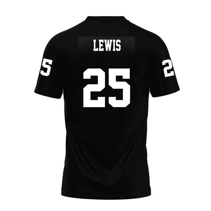 Texas Tech - NCAA Football : Chapman Lewis - Black Premium Football Jersey-1