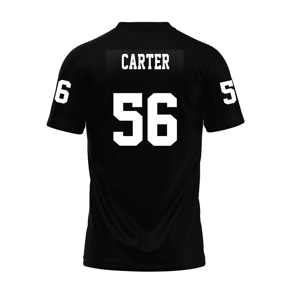Texas Tech - NCAA Football : Davion Carter - Black Premium Football Jersey-1
