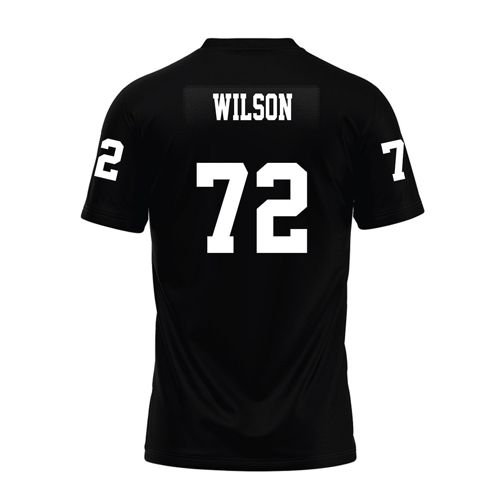 Texas Tech - NCAA Football : Sheridan Wilson - Black Premium Football Jersey-1