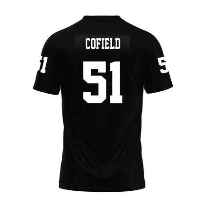 Texas Tech - NCAA Football : Jayden Cofield - Black Premium Football Jersey-1