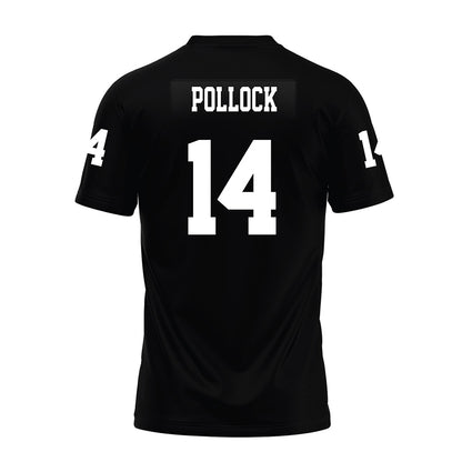 Texas Tech - NCAA Football : Brice Pollock - Black Premium Football Jersey-1