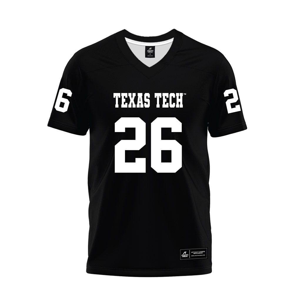 Texas Tech - NCAA Football : Sammy Morris - Black Premium Football Jersey-0