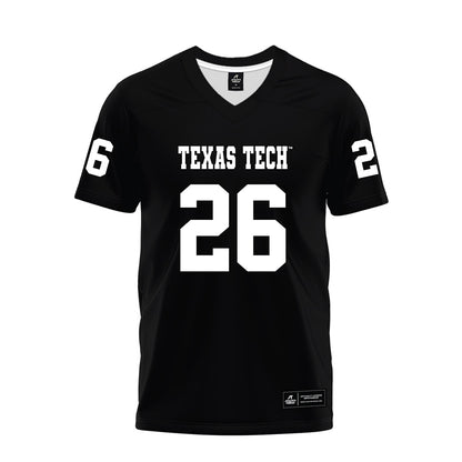 Texas Tech - NCAA Football : Sammy Morris - Black Premium Football Jersey-0