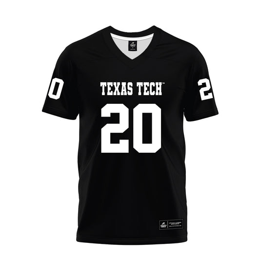 Texas Tech - NCAA Football : Dontae Balfour - Black Premium Football Jersey-0