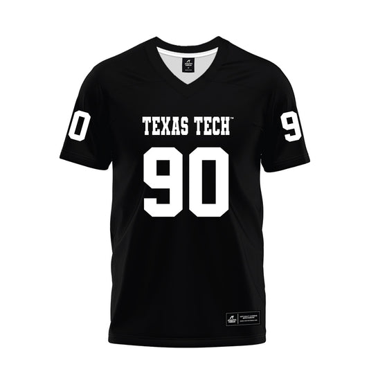 Texas Tech - NCAA Football : Ansel Nedore - Black Premium Football Jersey-0