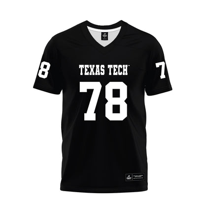 Texas Tech - NCAA Football : Ellis Davis - Black Premium Football Jersey-0
