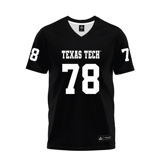 Texas Tech - NCAA Football : Ellis Davis - Black Premium Football Jersey-0