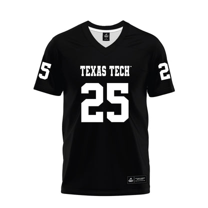 Texas Tech - NCAA Football : Chapman Lewis - Black Premium Football Jersey-0