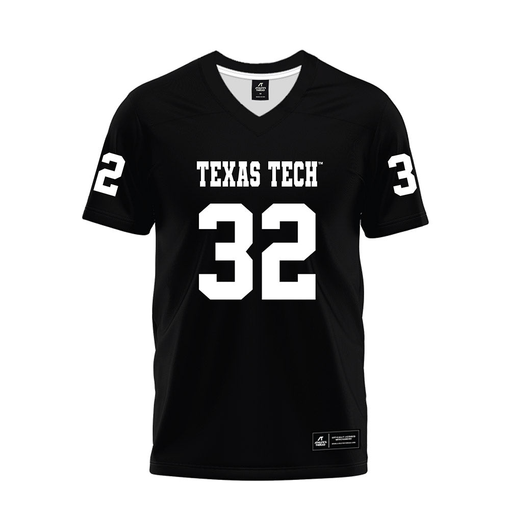 Texas Tech - NCAA Football : Cheta Ofili - Black Premium Football Jersey-0