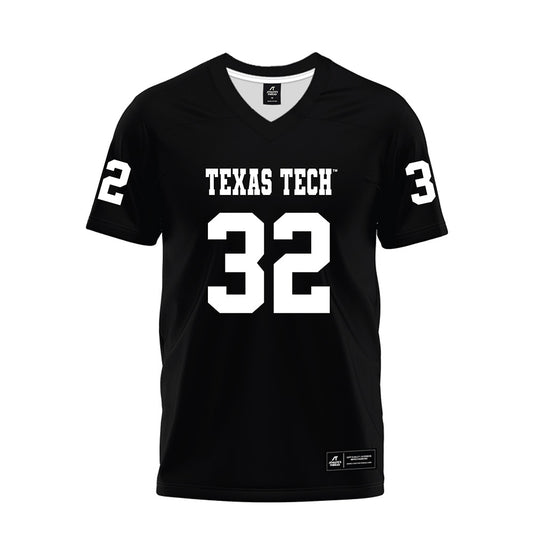 Texas Tech - NCAA Football : Cheta Ofili - Black Premium Football Jersey-0