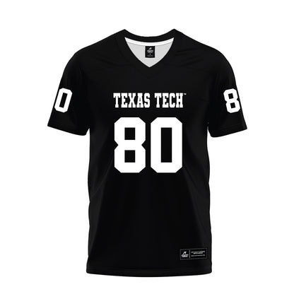 Texas Tech - NCAA Football : Kai Powell - Black Premium Football Jersey-0