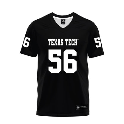Texas Tech - NCAA Football : Davion Carter - Black Premium Football Jersey-0