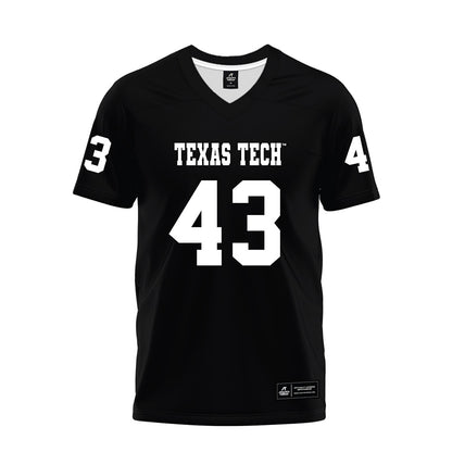 Texas Tech - NCAA Football : Chris Lemons - Black Premium Football Jersey-0