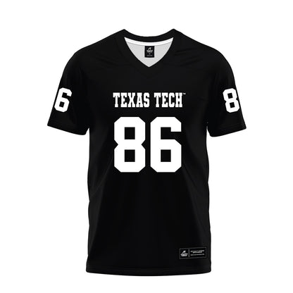 Texas Tech - NCAA Football : Sean Robinson - Black Premium Football Jersey-0
