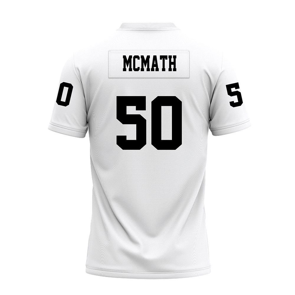 Texas Tech - NCAA Football : Patrick McMath - White Premium Football Jersey-1