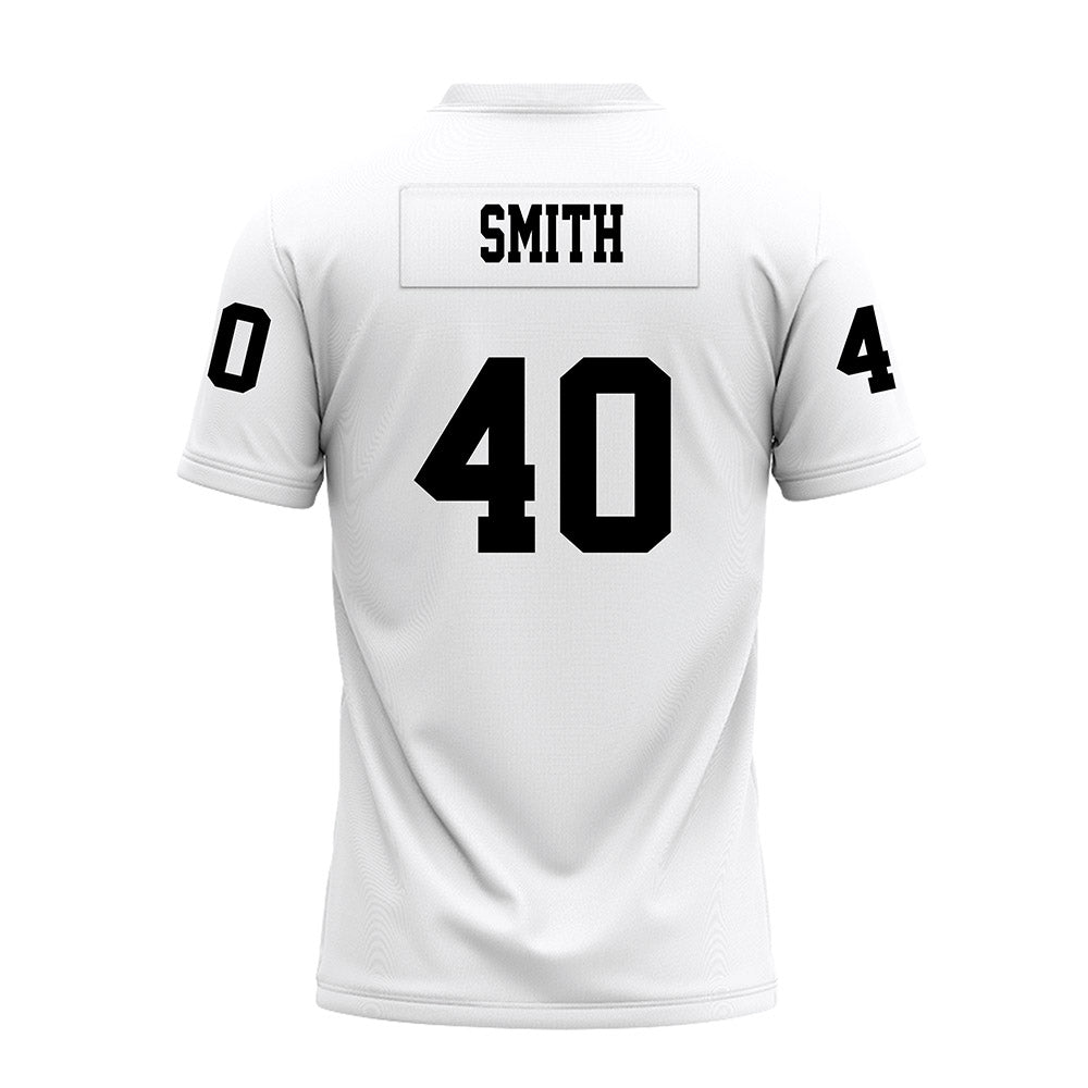 Texas Tech - NCAA Football : Wesley Smith - White Premium Football Jersey-1